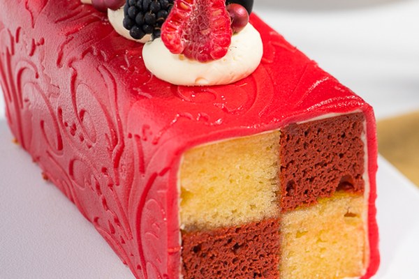 Battenberg Cake Rood