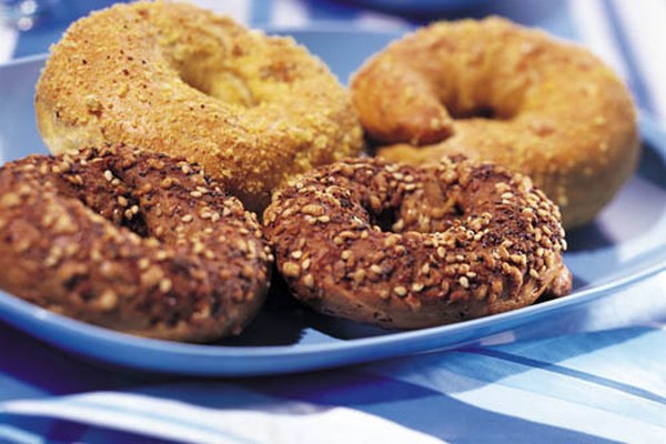 Barbecue bagels (Picante)