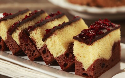 Cranberry Plaatcake