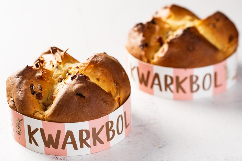 Kwarkbollen met Kwarkbroodmix