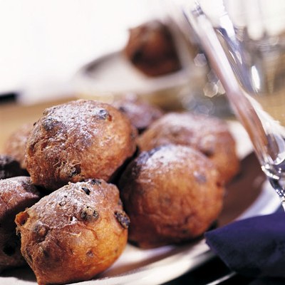 Oliebollen met Parade Oliebol Citrus (geschept)