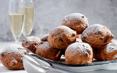 Oliebollen met Parade Oliebol Goud (doseermachine)